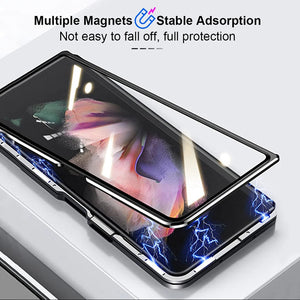 Galaxy Z Fold Series (Front+Back) Protection Magnetic Fit Case