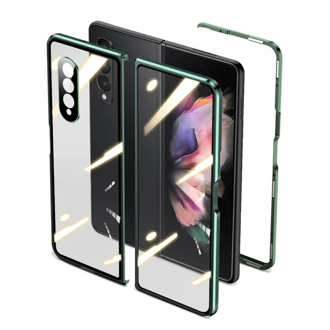 Galaxy Z Fold Series (Front+Back) Protection Magnetic Fit Case