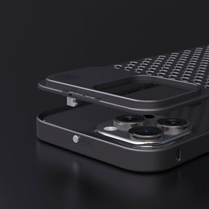 iPhone 15 Series Aero Mesh Pro ® Metallic Hybrid Case