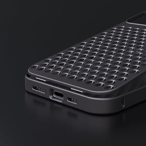 iPhone 15 Series Aero Mesh Pro ® Metallic Hybrid Case