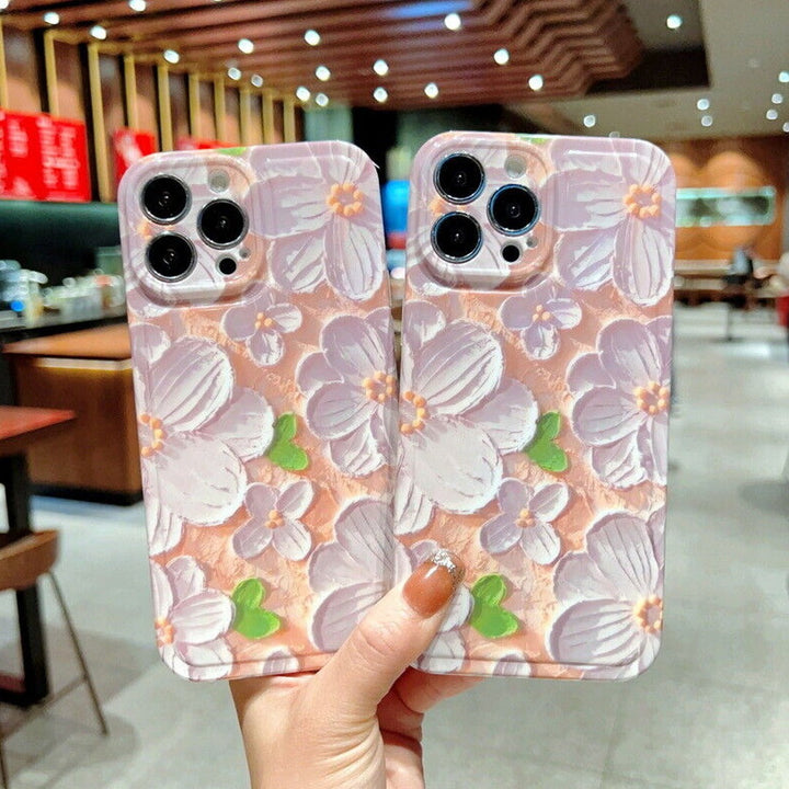 Floral Painting Style Edition Phone Case