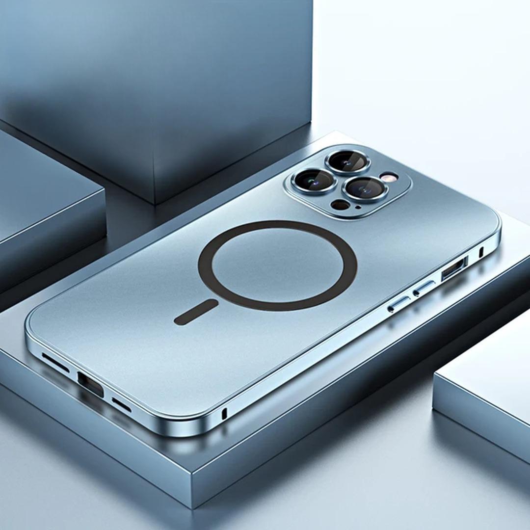 iPhone 15 Series MetallicMag Magnetic Shockproof Case