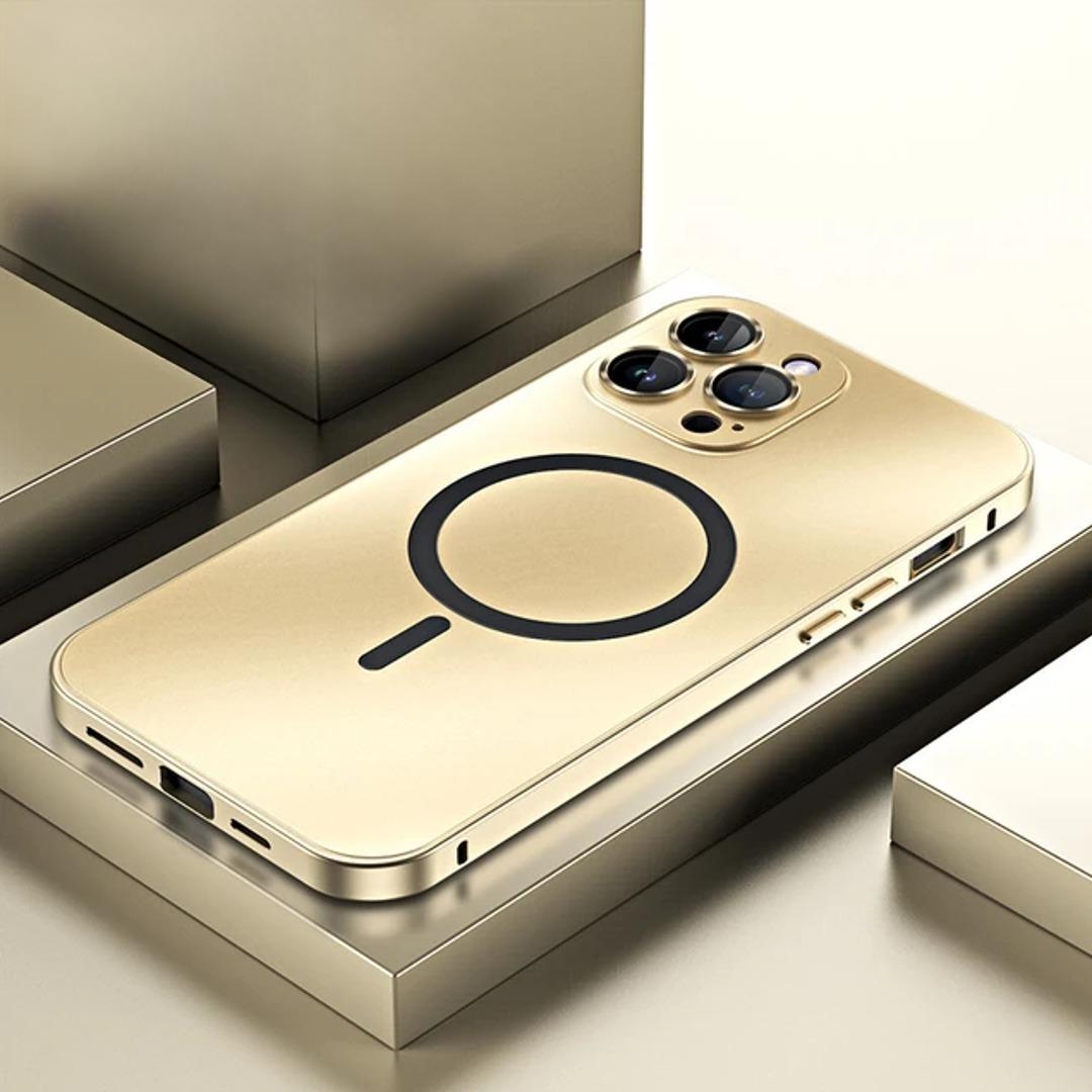 iPhone 15 Series MetallicMag Magnetic Shockproof Case