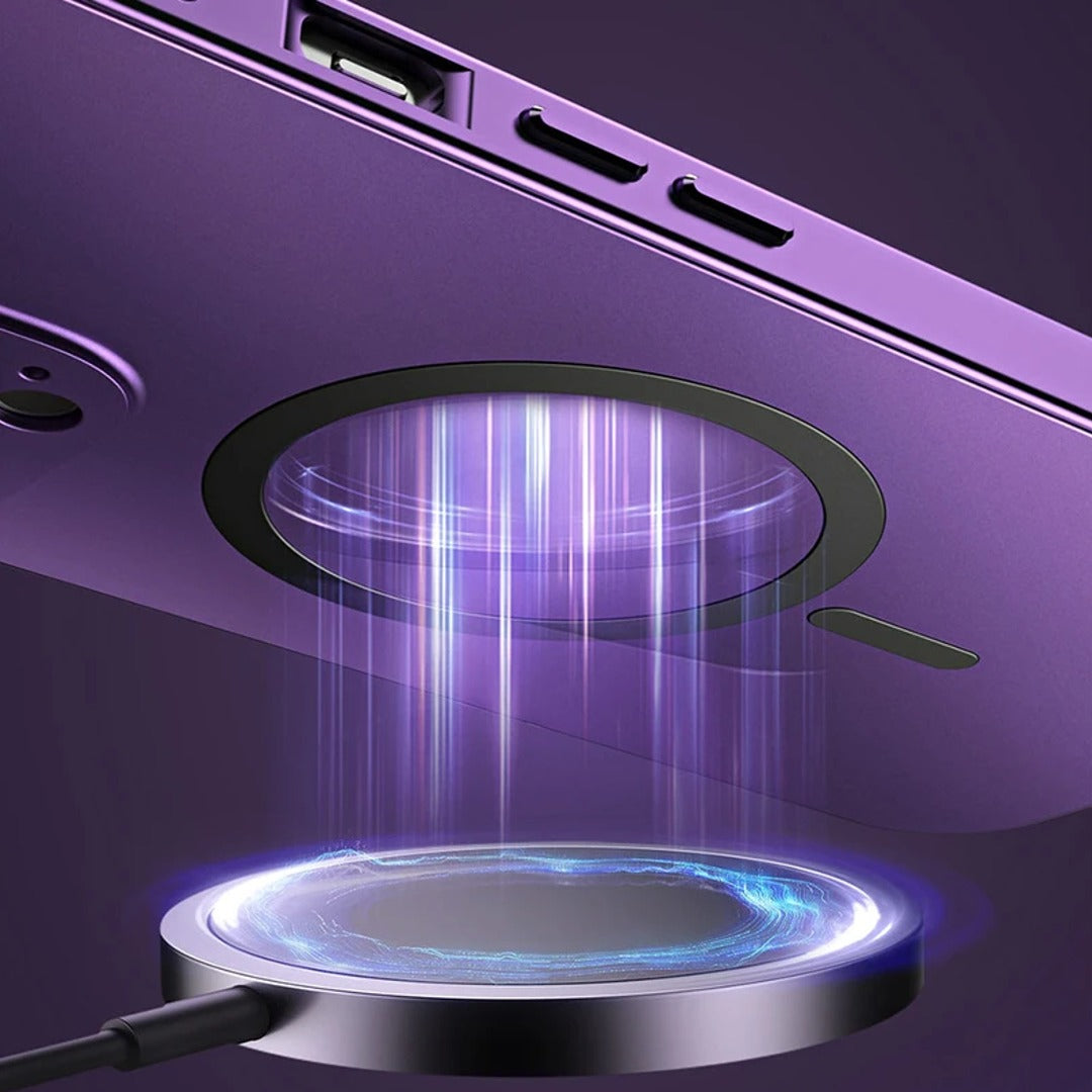 iPhone 15 Series MetallicMag Magnetic Shockproof Case