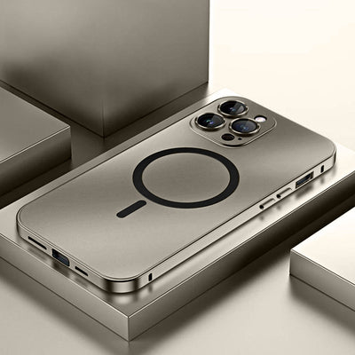 iPhone 15 Series MetallicMag Magnetic Shockproof Case