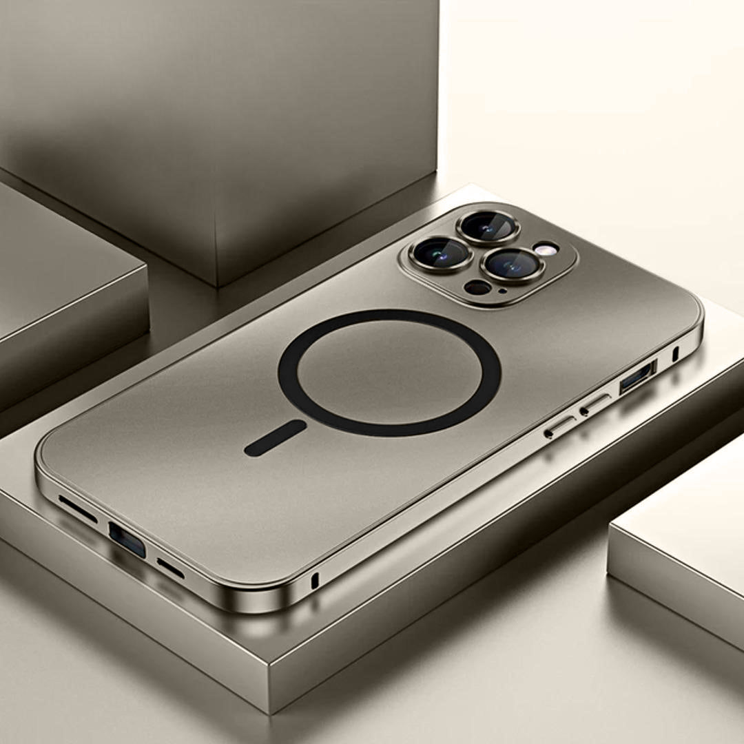 iPhone 15 Series MetallicMag Magnetic Shockproof Case