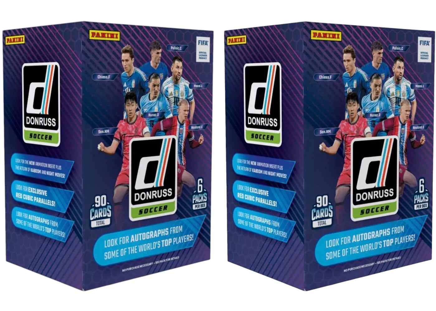 2024-25 Panini Donruss FIFA Blaster Box 2x Lot