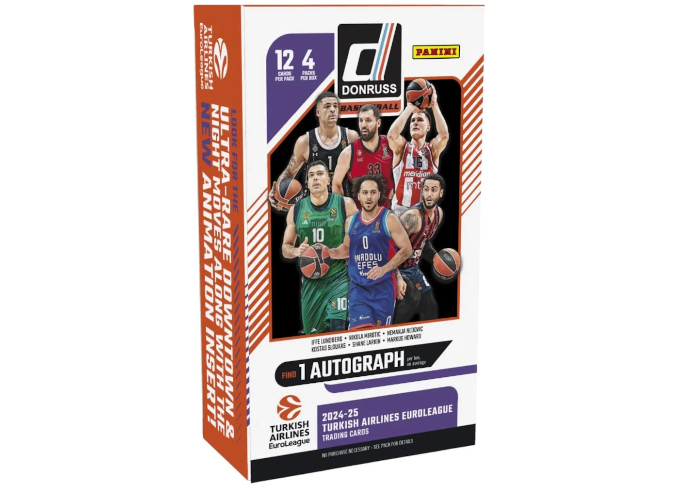 2024-25 Panini Donruss Turkish Airlines EuroLeague Hobby Box