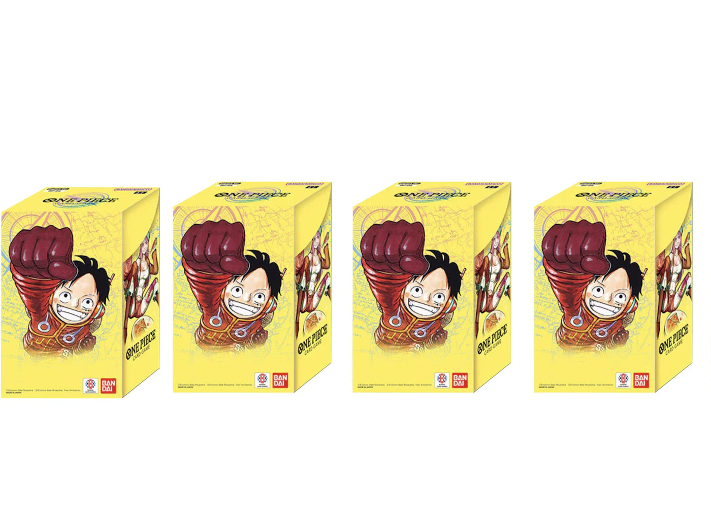 2024 Bandai One Piece 500 Years in the Future (OP07) Double Pack Set Vol 4 4x Lot