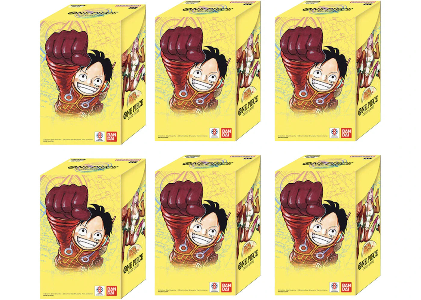 2024 Bandai One Piece 500 Years in the Future (OP07) Double Pack Set Vol 4 6x Lot