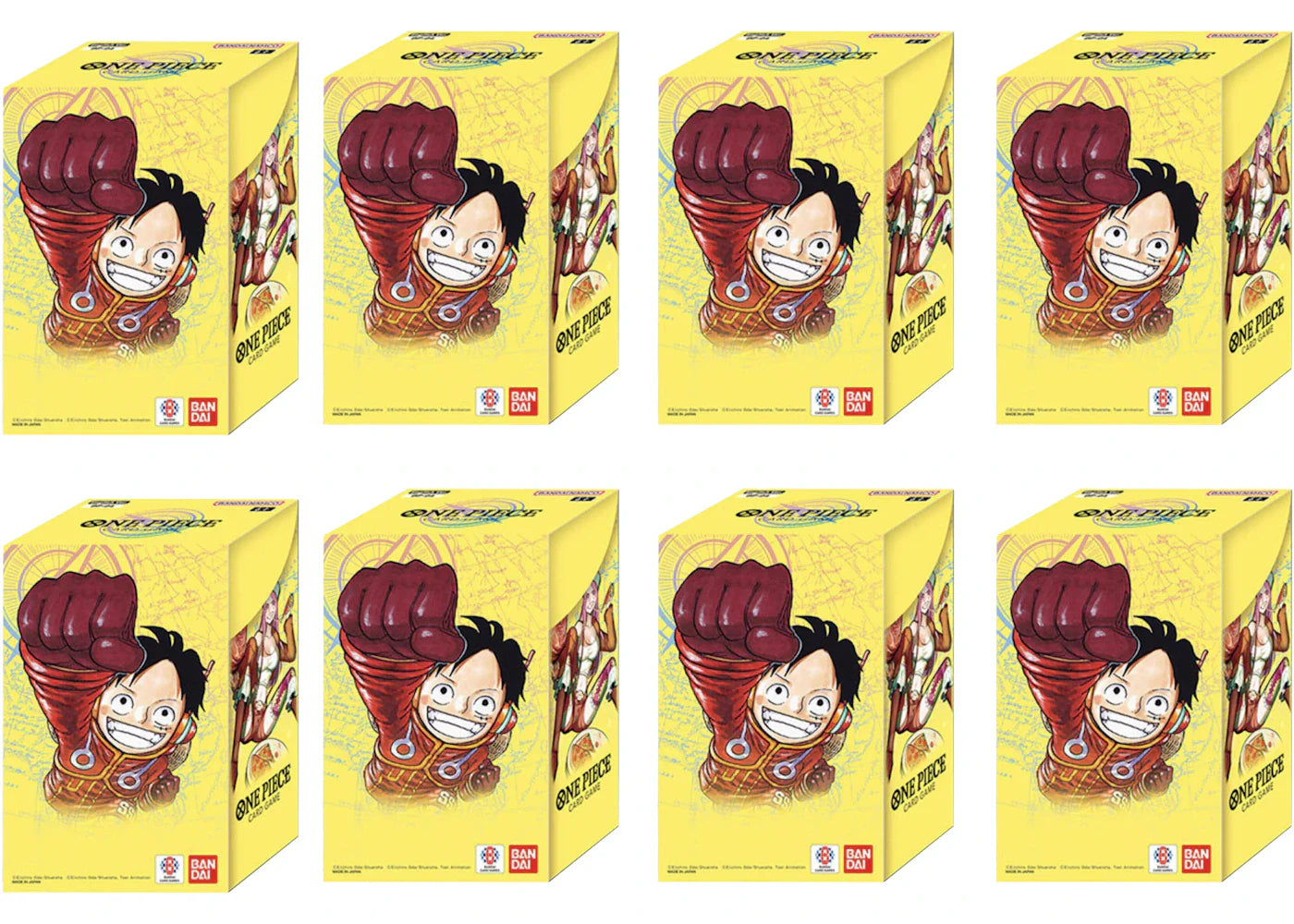 2024 Bandai One Piece 500 Years in the Future (OP07) Double Pack Set Vol 4 8x Lot