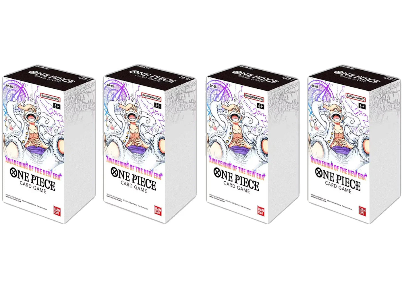2024 Bandai One Piece Awakening of the New Era (OP05) Double Pack Set Vol 2 4x Lot