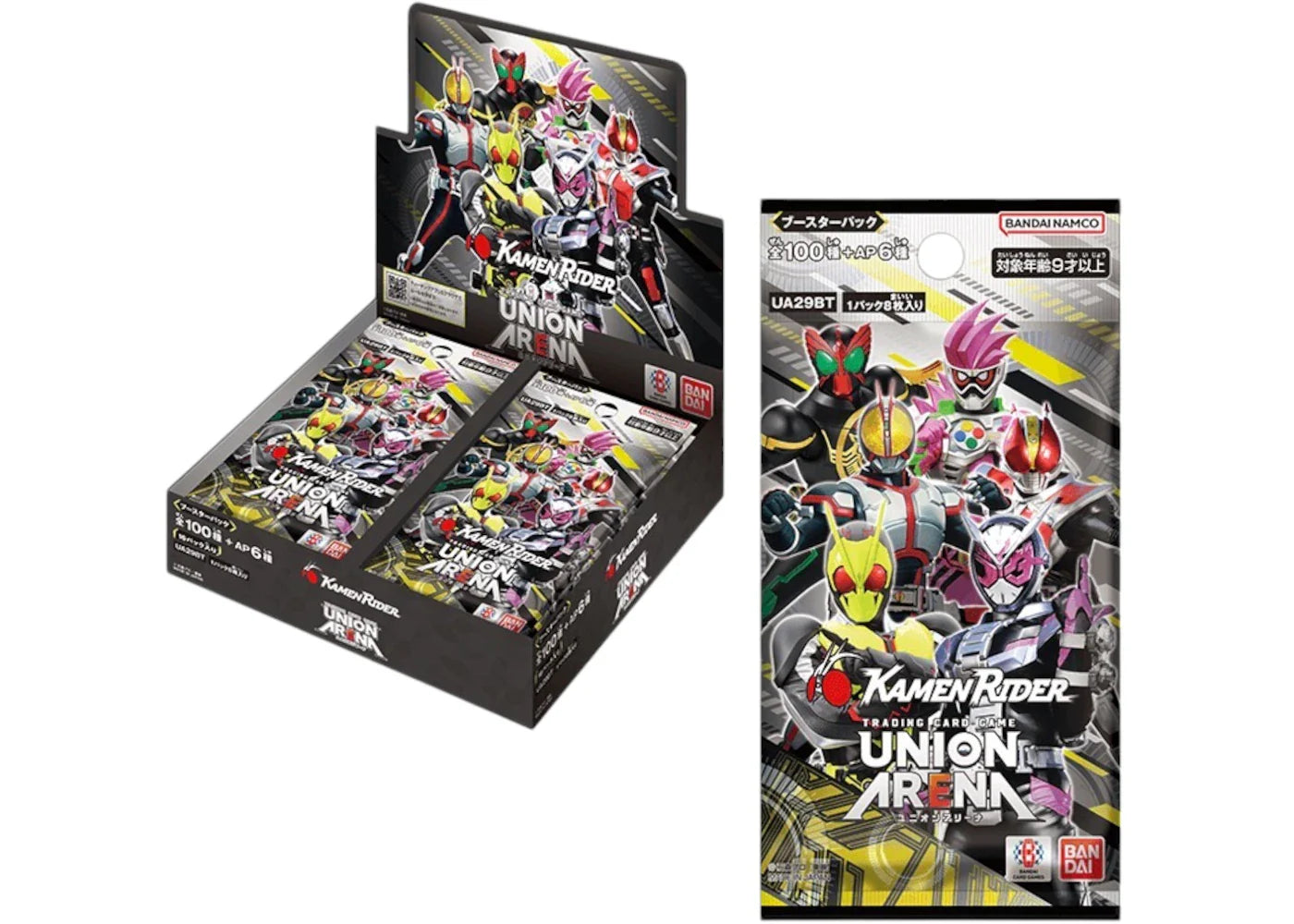 2024 Bandai Union Arena Kamen Rider Booster Pack Sealed Box (Japanese)
