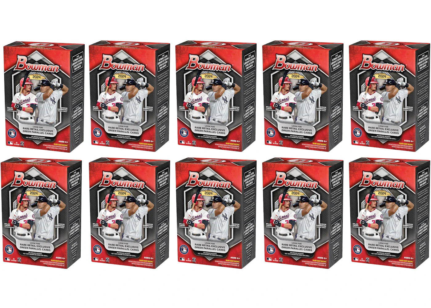 2024 Bowman Baseball Factory Sealed Blaster Box 10x Lot