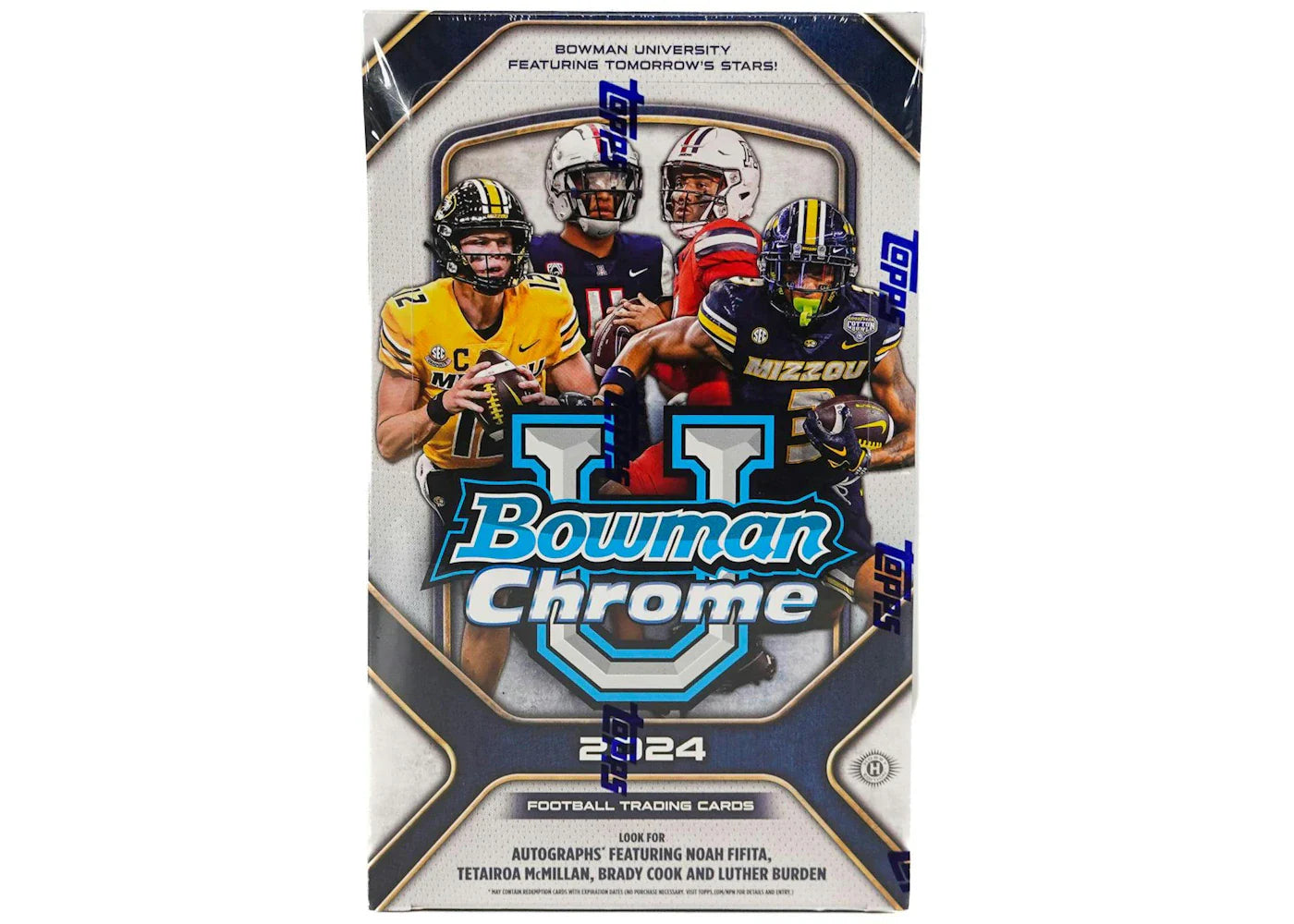 2024 Bowman Chrome University Football Hobby Box