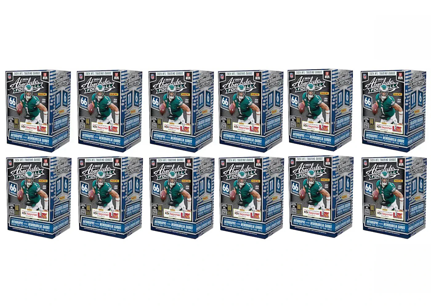 2024 Panini Absolute Football Blaster Box 12x Lot
