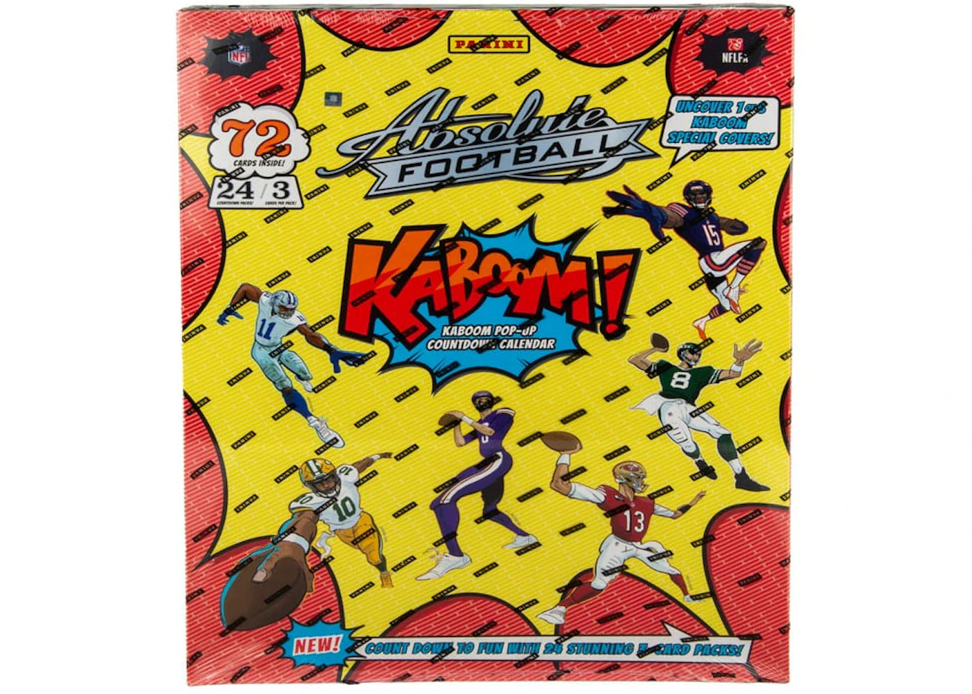 2024 Panini Absolute Football Kaboom! Countdown Calendar