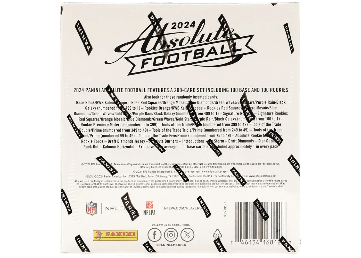 2024 Panini Absolute Football Mega Box
