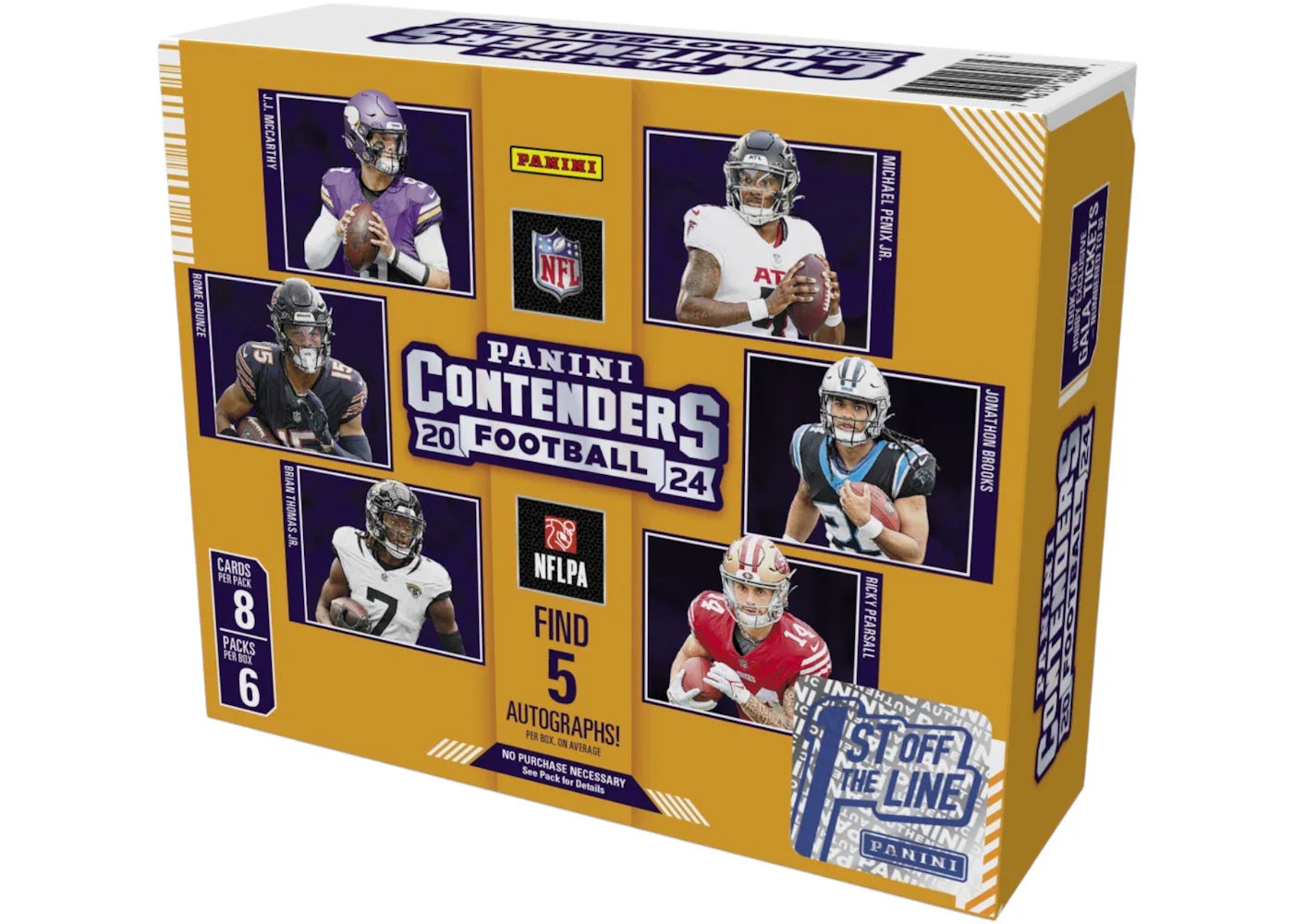 2024 Panini Contenders NFL Football 1st off the Line Hobby Box