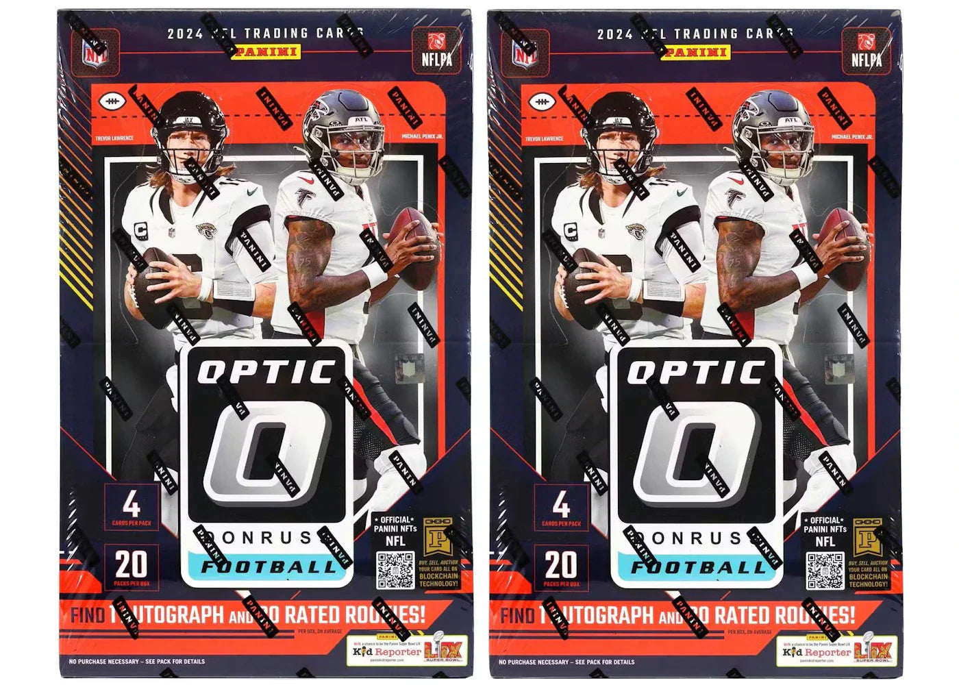 2024 Panini Donruss Optic Football Hobby Box 2x Lot