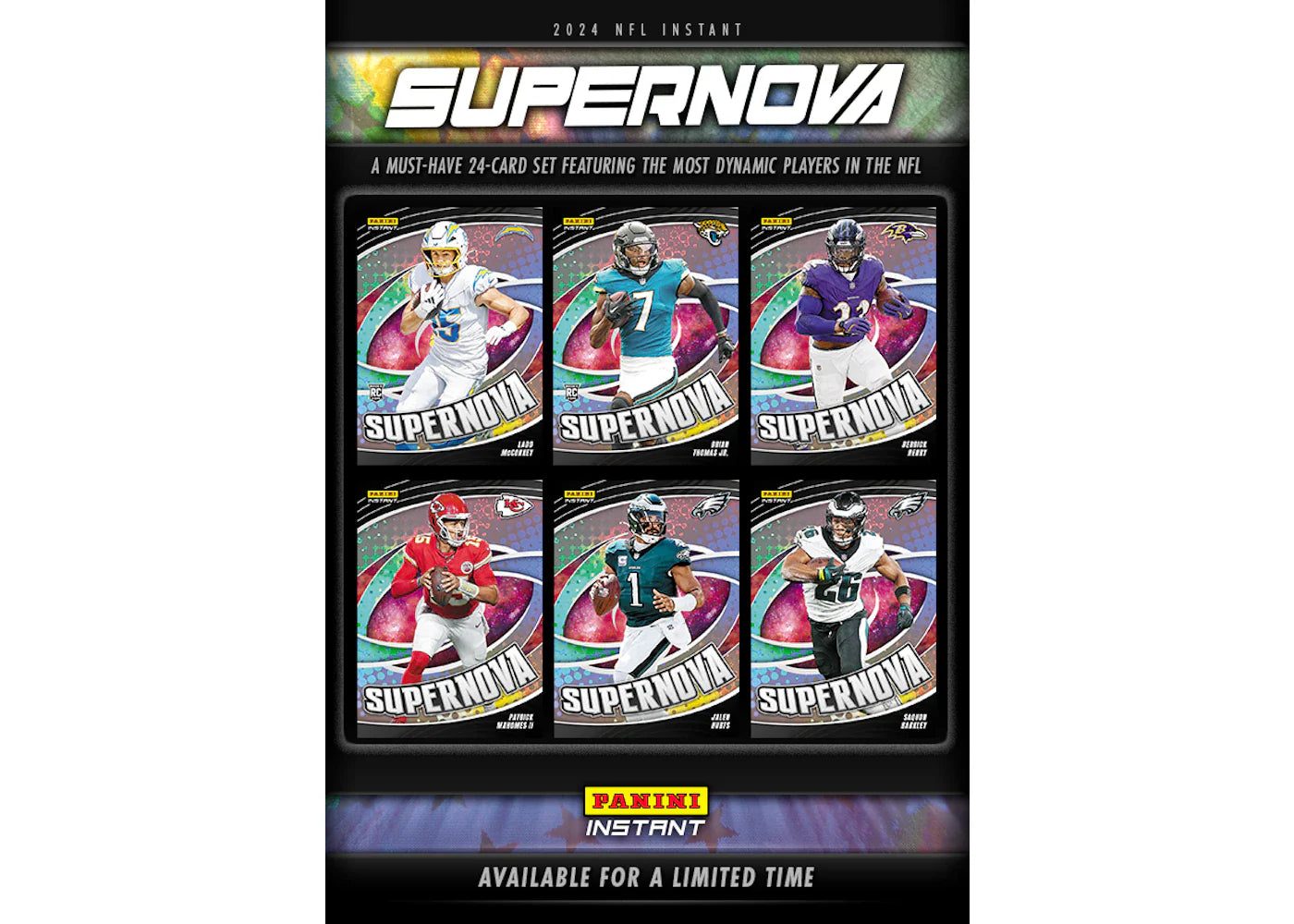 2024 Panini Instant Supernova NFL Base Set