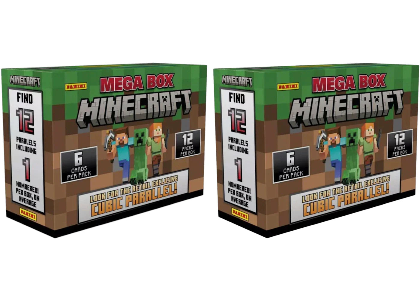 2024 Panini Minecraft Mega Box 2x Lot