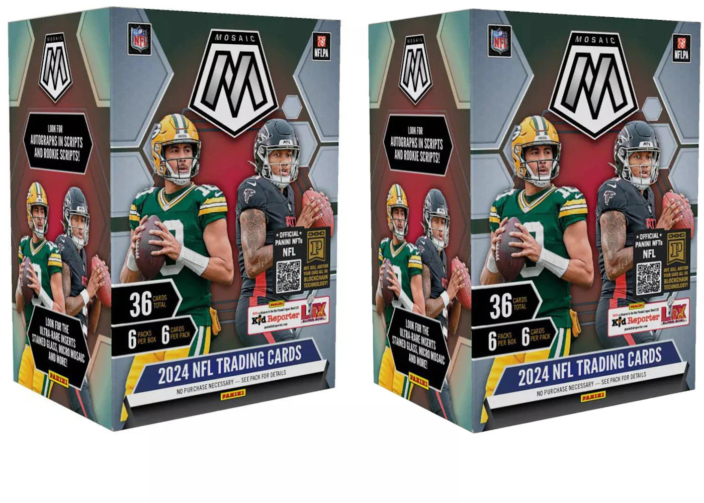 2024 Panini Mosaic Football Blaster Box 2x Lot
