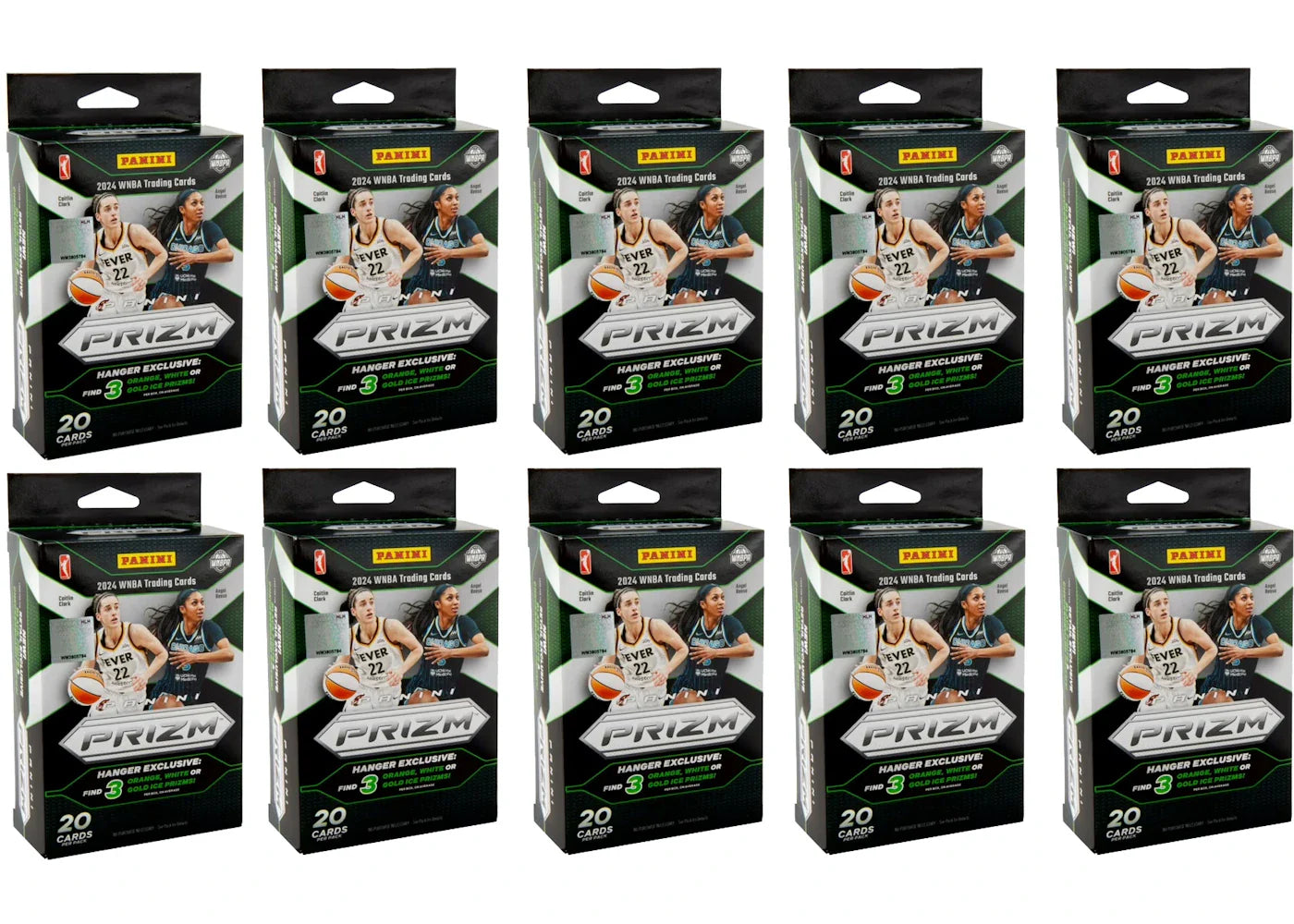 2024 Panini Prizm WNBA Hanger Box 10x Lot