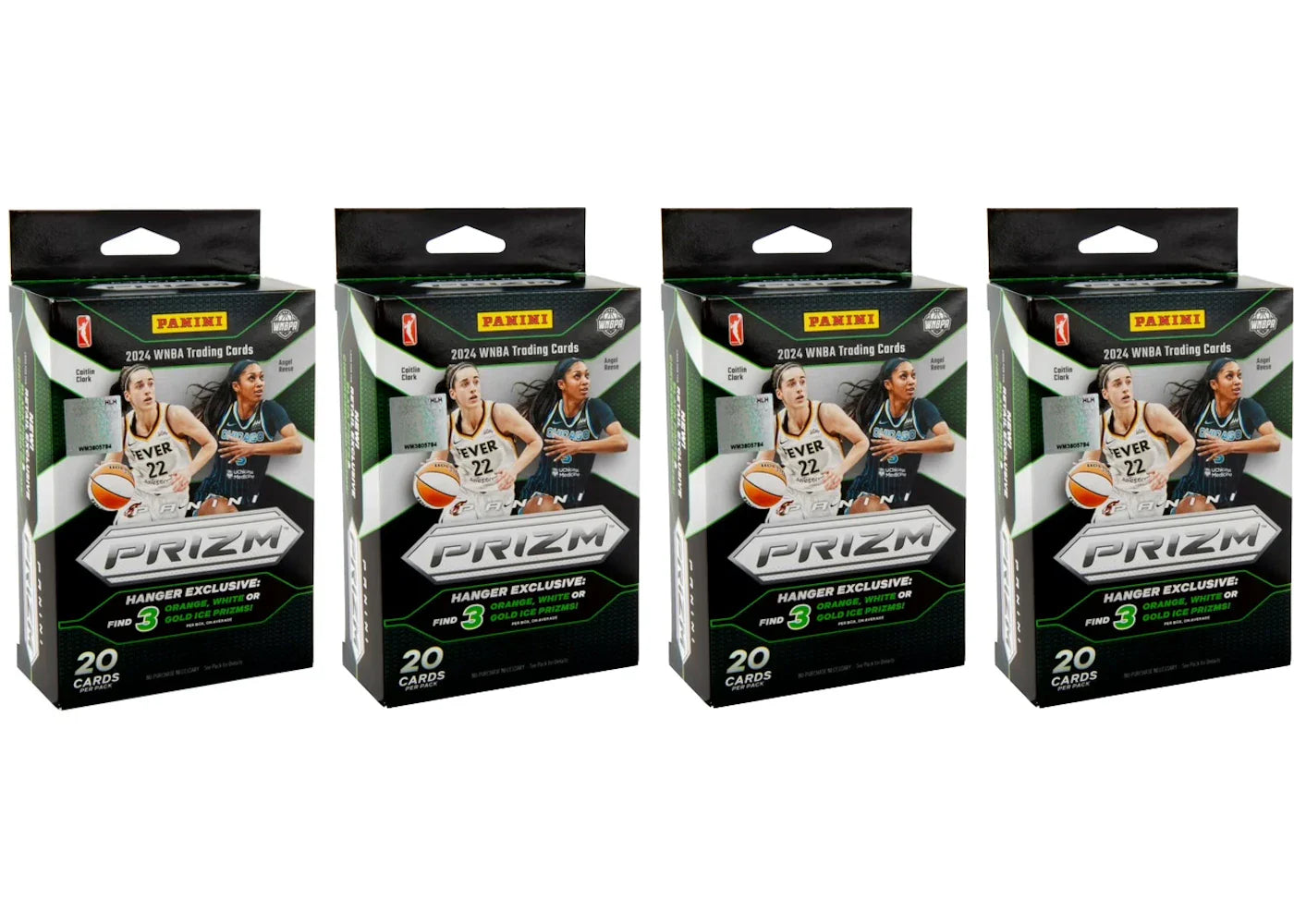 2024 Panini Prizm WNBA Hanger Box 4x Lot