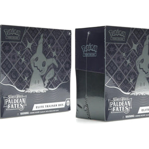 2024 Pokémon Scarlet & Violet Paldean Fates Elite Trainer Box 2x Lot