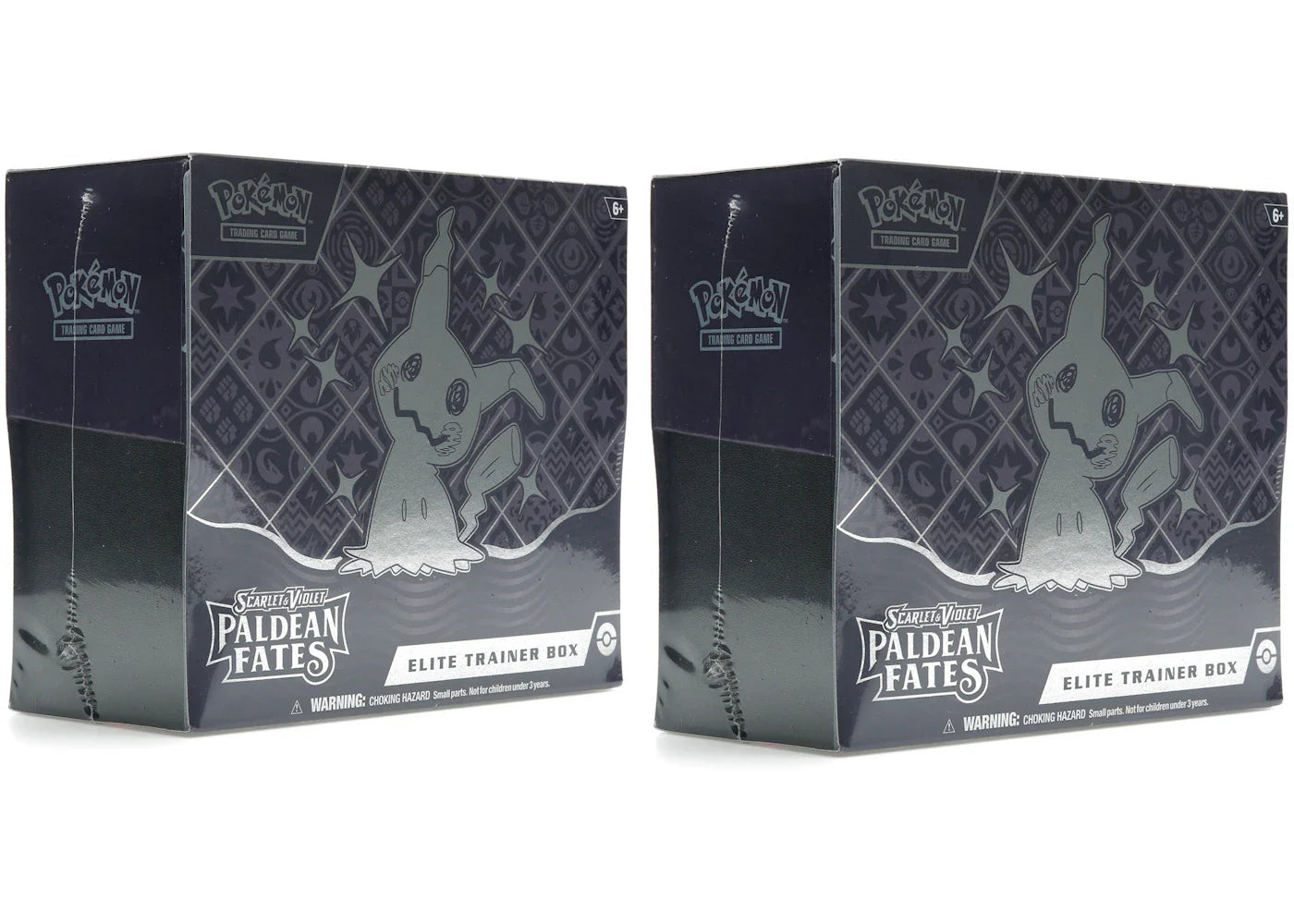 2024 Pokémon Scarlet & Violet Paldean Fates Elite Trainer Box 2x Lot
