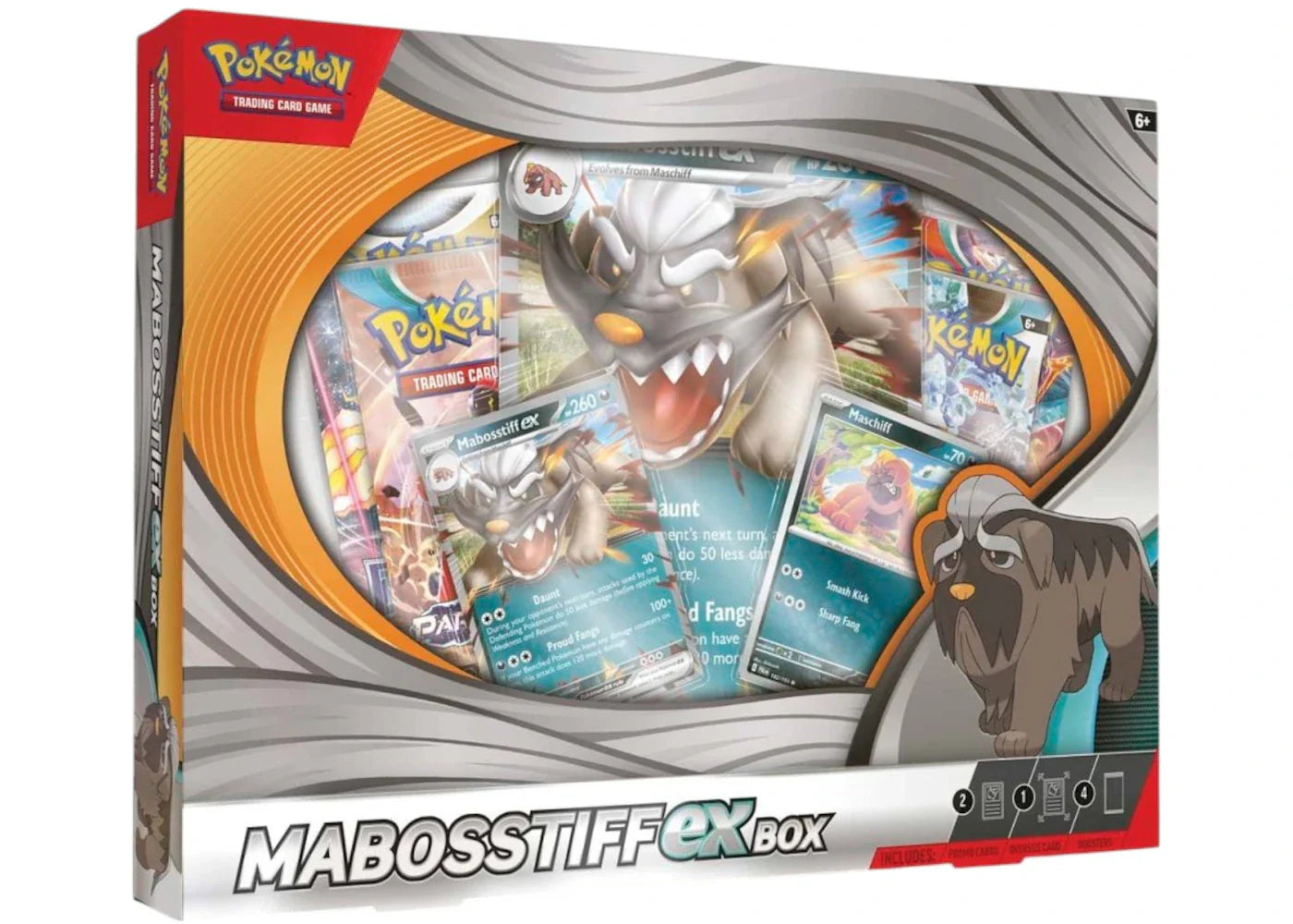 2024 Pokémon Scarlet & Violet Mabosstiff EX Collection Box