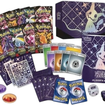 2024 Pokémon Scarlet & Violet Paldean Fates Pokemon Center Elite Trainer Box 4x Lot