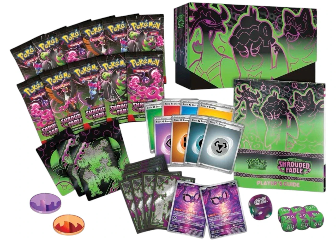 2024 Pokémon Scarlet & Violet Shrouded Fable Pokémon Center Elite Trainer Box 2x Lot