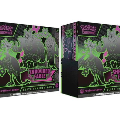 2024 Pokémon Scarlet & Violet Shrouded Fable Pokémon Center Elite Trainer Box 2x Lot