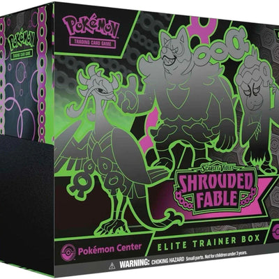 2024 Pokémon Scarlet & Violet Shrouded Fable Pokémon Center Elite Trainer Box