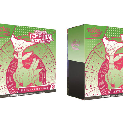 2024 Pokémon Scarlet & Violet Temporal Forces (Iron Leaves) Elite Trainer Box 2x Lot
