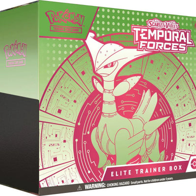 2024 Pokémon Scarlet & Violet Temporal Forces (Iron Leaves) Elite Trainer Box