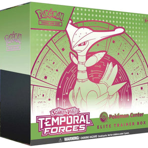 2024 Pokémon Scarlet & Violet Temporal Forces (Iron Leaves) Pokemon Center Elite Trainer Box