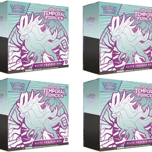 2024 Pokémon Scarlet & Violet Temporal Forces (Walking Wake) Elite Trainer Box 4x Lot