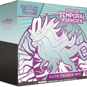 2024 Pokémon Scarlet & Violet Temporal Forces (Walking Wake) Elite Trainer Box