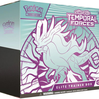 2024 Pokémon Scarlet & Violet Temporal Forces (Walking Wake) Elite Trainer Box