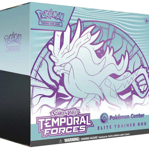 2024 Pokémon Scarlet & Violet Temporal Forces (Walking Wake) Pokemon Center Elite Trainer Box