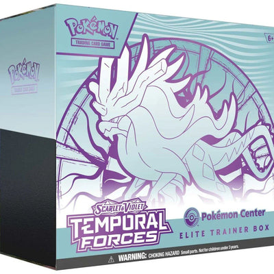 2024 Pokémon Scarlet & Violet Temporal Forces (Walking Wake) Pokemon Center Elite Trainer Box
