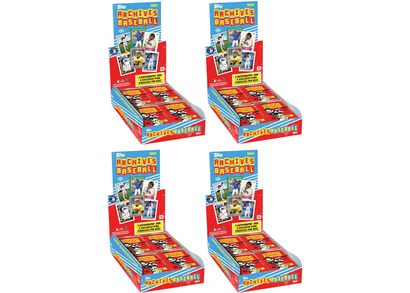 2024 Topps Archives Baseball Hobby Box 4x Lot