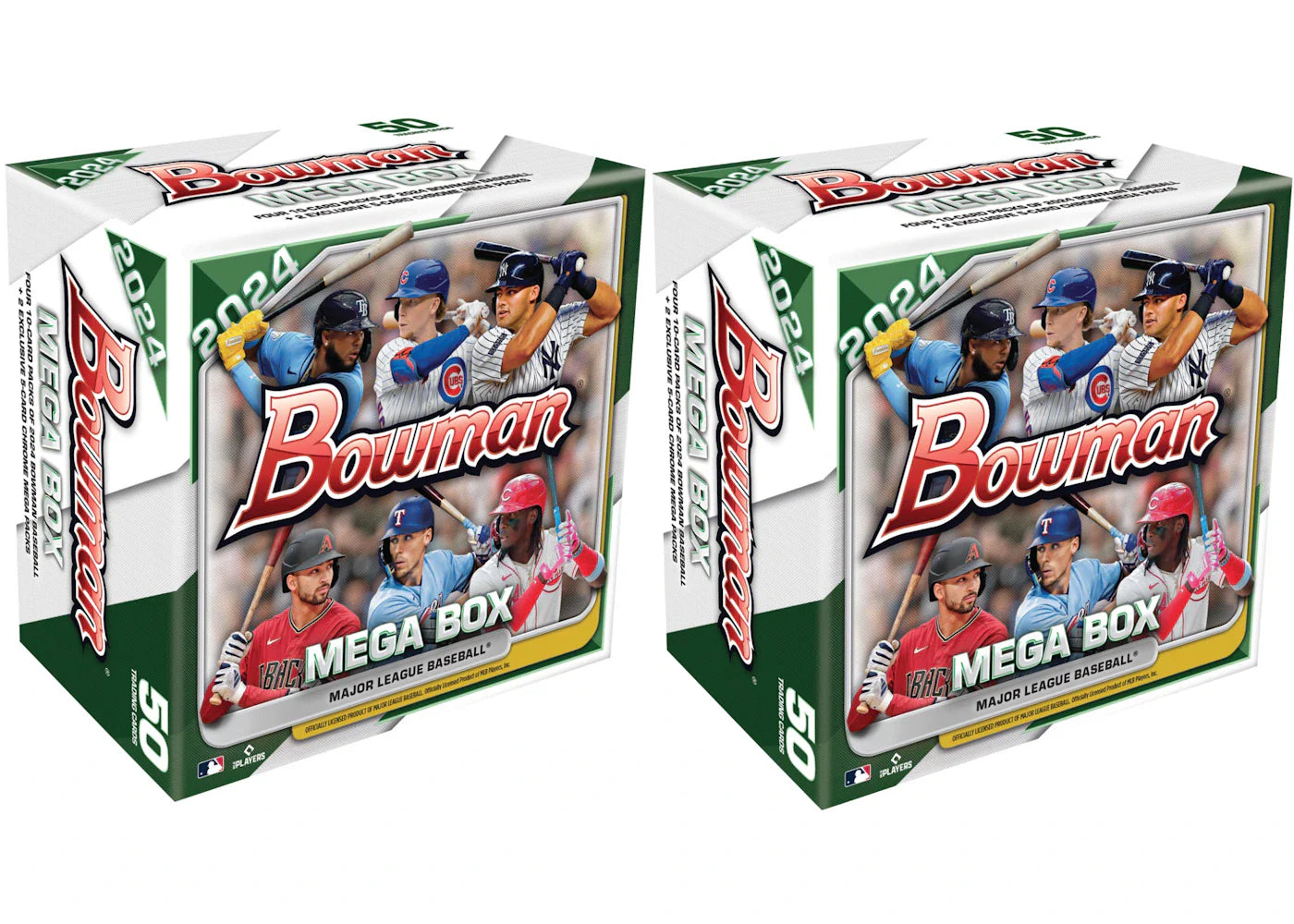 2024 Topps Bowman Baseball Mega Box 2x Lot