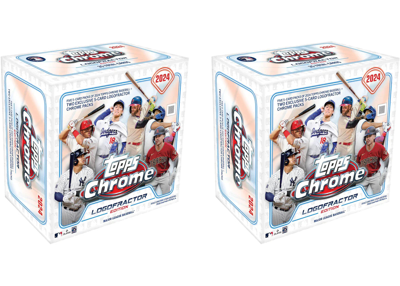 2024 Topps Chrome Logofractor Baseball Box (2x Lot)