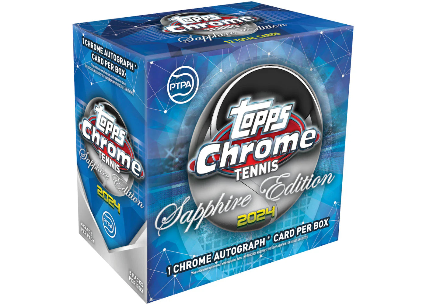 2024 Topps Chrome Sapphire Tennis Hobby Box