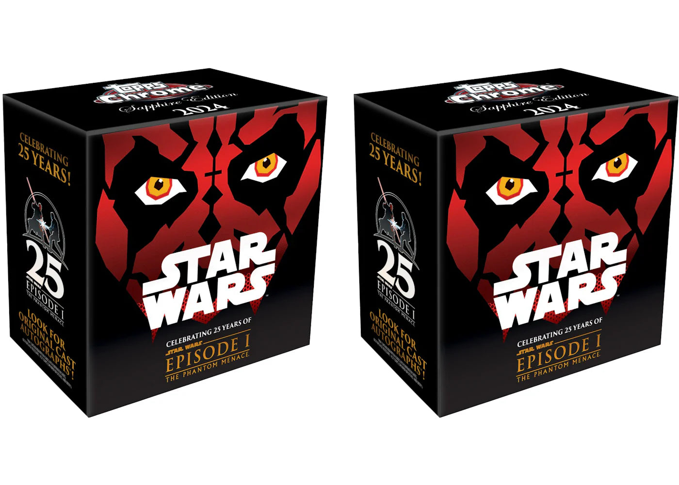 2024 Topps Chrome Star Wars Sapphire Edition Box 2x Lot