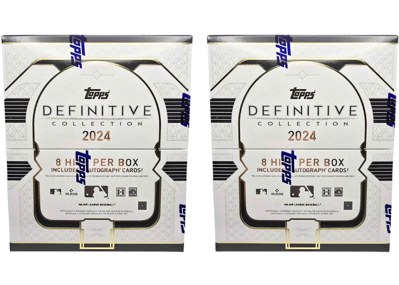 2024 Topps Definitive Baseball Hobby Box 2x Lot